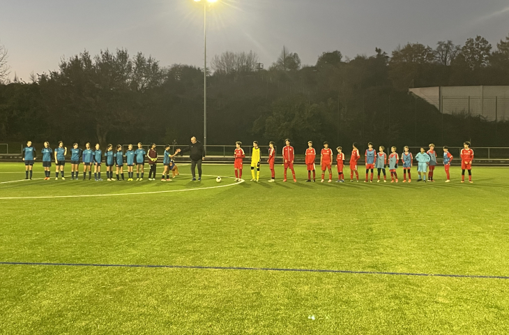 Freundschaftsspiel gegen die PSG-Mädels