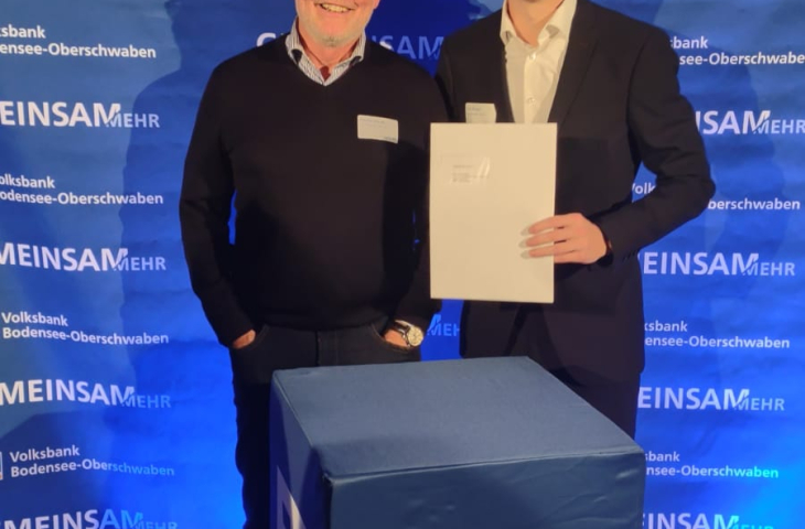 Ein herzliches Dankeschön an die Volksbank Bodensee-Oberschwaben