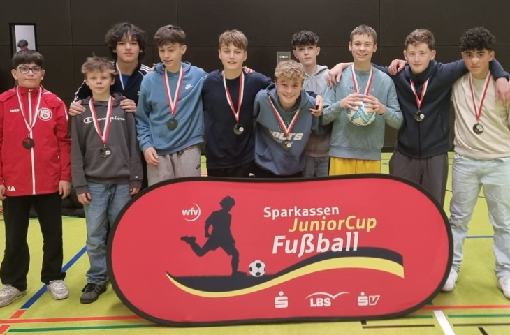 8. Platz in der Meisterschaftsrunde des SparkassenJuniorCups