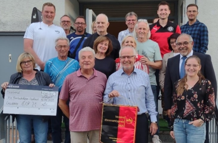 Feierliche Verleihung des wfv-Vereins-Ehrenamtspreises 2021